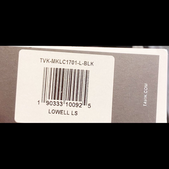 Tavik NWT Men’s Long Sleeve Black Lowell Top Lg - Picture 9 of 10